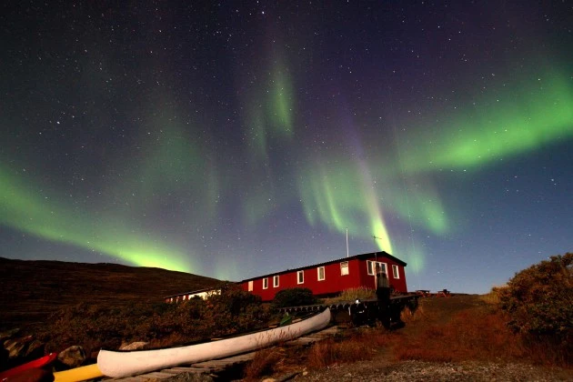 Greenland Ice-Cap Draws Global Warming Tourists Aurora Borealis