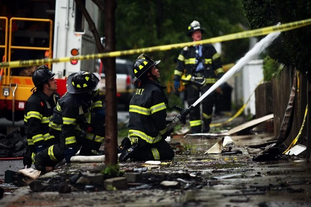 5-Alarm Fire In Staten Island Injures Over 30 fire