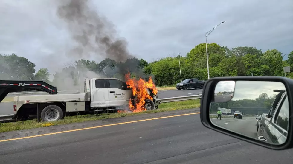 Danbury Fire Crew Extinguished Truck Fire That Closed I-84 on Tuesday