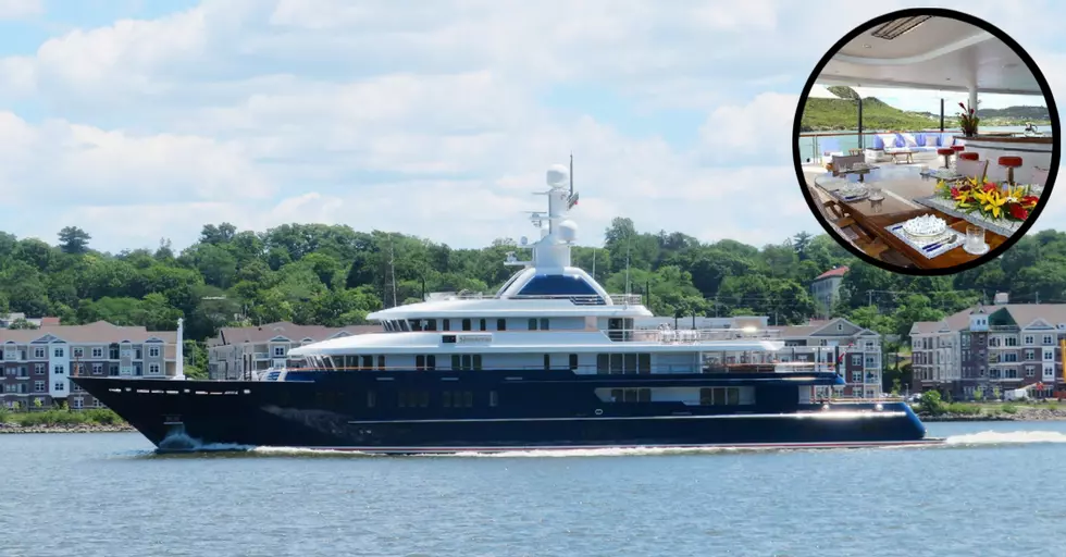 Look Inside the $80M Luxury Yacht Sailing the Hudson River